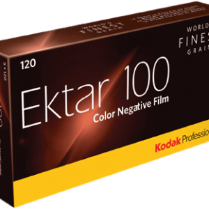 Kodak Ektar 100, 120-värifilmi, viiden kappaleen paketti