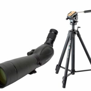 Celestron Trailseeker 20-60x80 maakaukoputki + Velbon jalusta