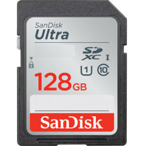 Sandisk Ultra 128 GB SDXC UHS-I, muistikortti
