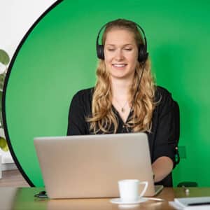 Taitettava Green Screen tausta