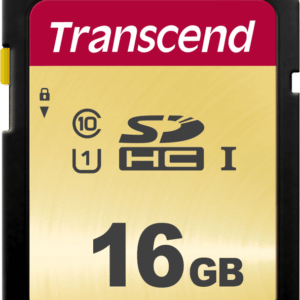 Transcend 500S UHS-1 SDHC 16gb - muistikortti