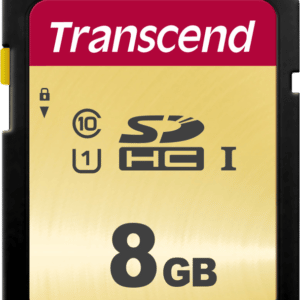 Transcend UHS-1 SDHC 8gb 500S muistikortti