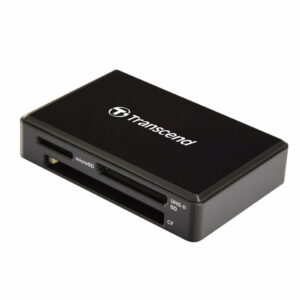 Transcend RDF8 USB 3.1 USB-A johdolla - muistikortinlukija, musta