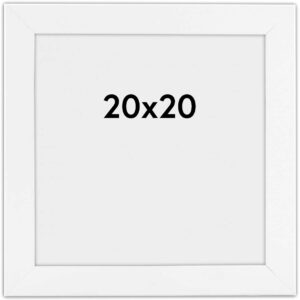Trendline White 20x20cm puukehys, valkoinen