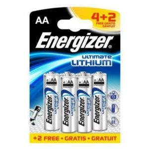 AA, LR6 -lithium Ultimate paristo Energizer, 4kpl