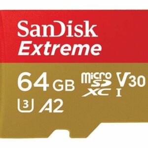 SANDISK Extreme microSDXC 64GB + SD Adapter