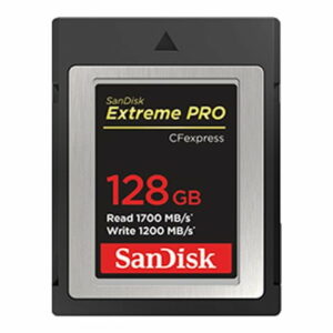 Sandisk Extreme Pro 128GB CFexpress TYPE B 1700MB/1200MB/s