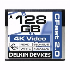 DELKIN CINEMA CFAST 2.0 128GB muistikortti
