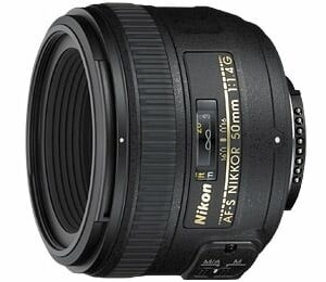 Nikkor AF-S 50mm f/1.4G objektiivi