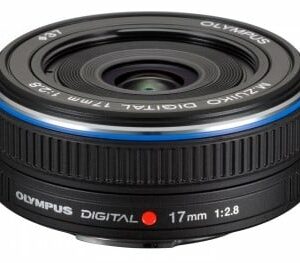 Olympus M.Zuiko 17mm f2.8, musta