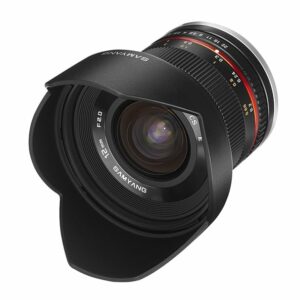 Samyang 12mm F2,0 (APS-C), Fuji X, musta