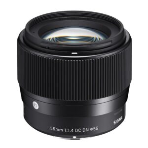Sigma 56mm f/1.4 DC DN, Canon EF-M