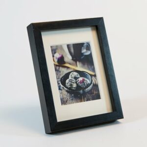 Focus Vivaldi kehys 12x12 cm paspartuurilla, musta