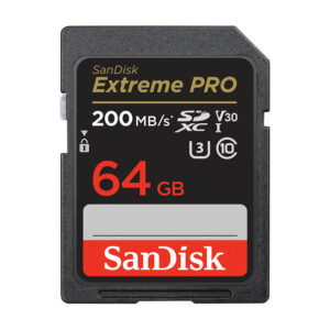 Sandisk Extreme Pro SDXC 64GB 200MB/s V30 UHS-I U3 - muistikortti
