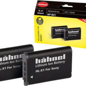 Sony NP-BX1 tarvikeakku Hähnell tuplapaketti