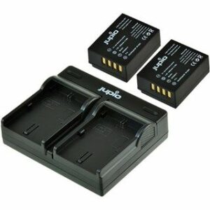Jupio 2x NP-W126S -akku + USB tuplalaturi