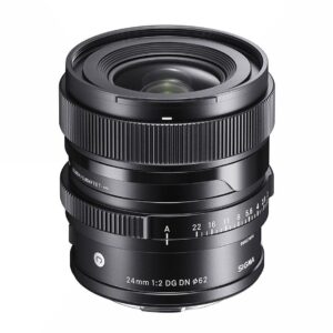Sigma 24mm f2 objektiivi