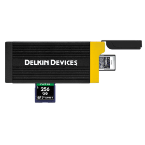 Delkin Muistikortinlukija CFexpress Type A & SD