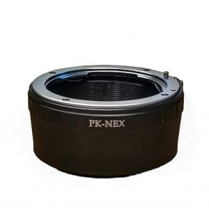 Pentax K - Sony Fe objektiiviadapteri