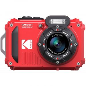 Kodak WPZ2 vedenkestävä kamera, punainen