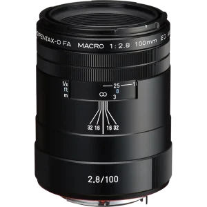Pentax HD DFA 100mm Macro F/2.8 ED AW black