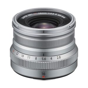 Fujifilm Fujinon XF 16mm F2.8 R WR_Hopea objektiivi