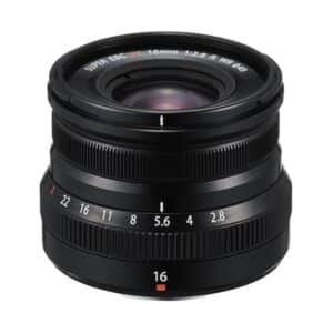 Fujifilm Fujinon XF 16mm f:2.8 R WR Musta