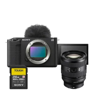 Sony ZV-E1 VLOG järjestelmäkamera + Sony FE 20-70mm + Sony Tough 256gb V90 SDXC