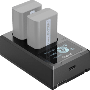 Smallrig 4081 NP-FW50 Kahden Akun USB-Laturi