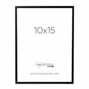 FOCUS Rock 10x15 valokuvakehys musta