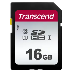 Transcend SDHC 16gb 300S - muistikortti