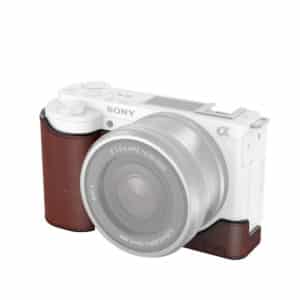 SmallRig 3527 Leather Half Case for Sony ZV-E10