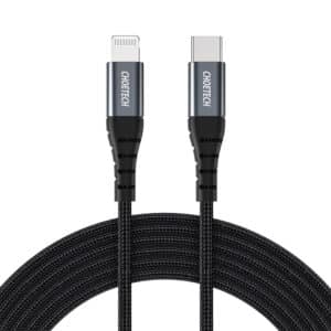 Choetech USB-C to Lightning Nylon Cable MFi 1.2M