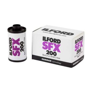 Ilford Film SFX 200 135-36 mustavalkofilmi