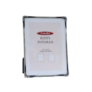 Fotofix ruusukulmakehys hopea