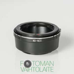 Käytetty Minolta-Sony E - objektiiviadapteri