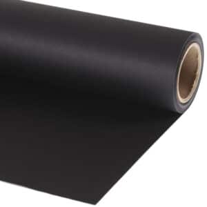 Lastolite taustakartonki 1,35 x 11m - Black LP9120