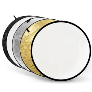 Godox 5-in 1 heijastin 60cm Kulta, Hopea, Musta, Valkoinen, Diffuusio