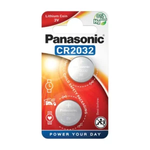 Paristo CR2032 tuplapakkaus, Panasonic