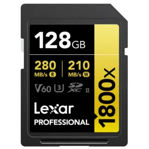 Lexar Pro 1800X UHS-II V60 128gb