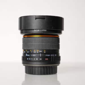 Käytetty Samyang 8mm cs Fisheye Canon