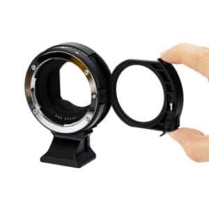 JJC Canon EF - RF Adapteri Drop-in Suotimilla