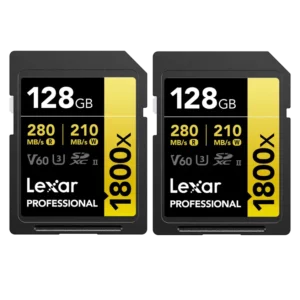 Lexar Pro 1800X UHS-II V60 128gb SDXC