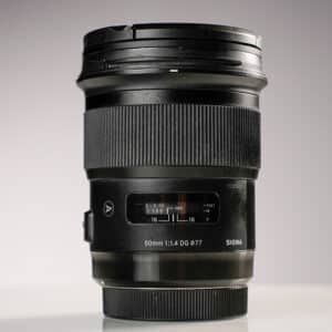 Käytetty Sigma 50mm f1.4 DG ART Canon ef