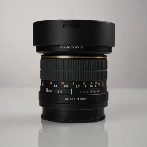 Samyang 8mm CS Fish-eye -Sony A