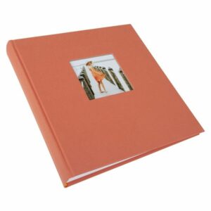 Goldbuch Bella Vista valokuva-albumi 30x31 Lohenpunainen