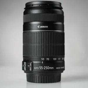 Käytetty Canon EF-S 55-250mm